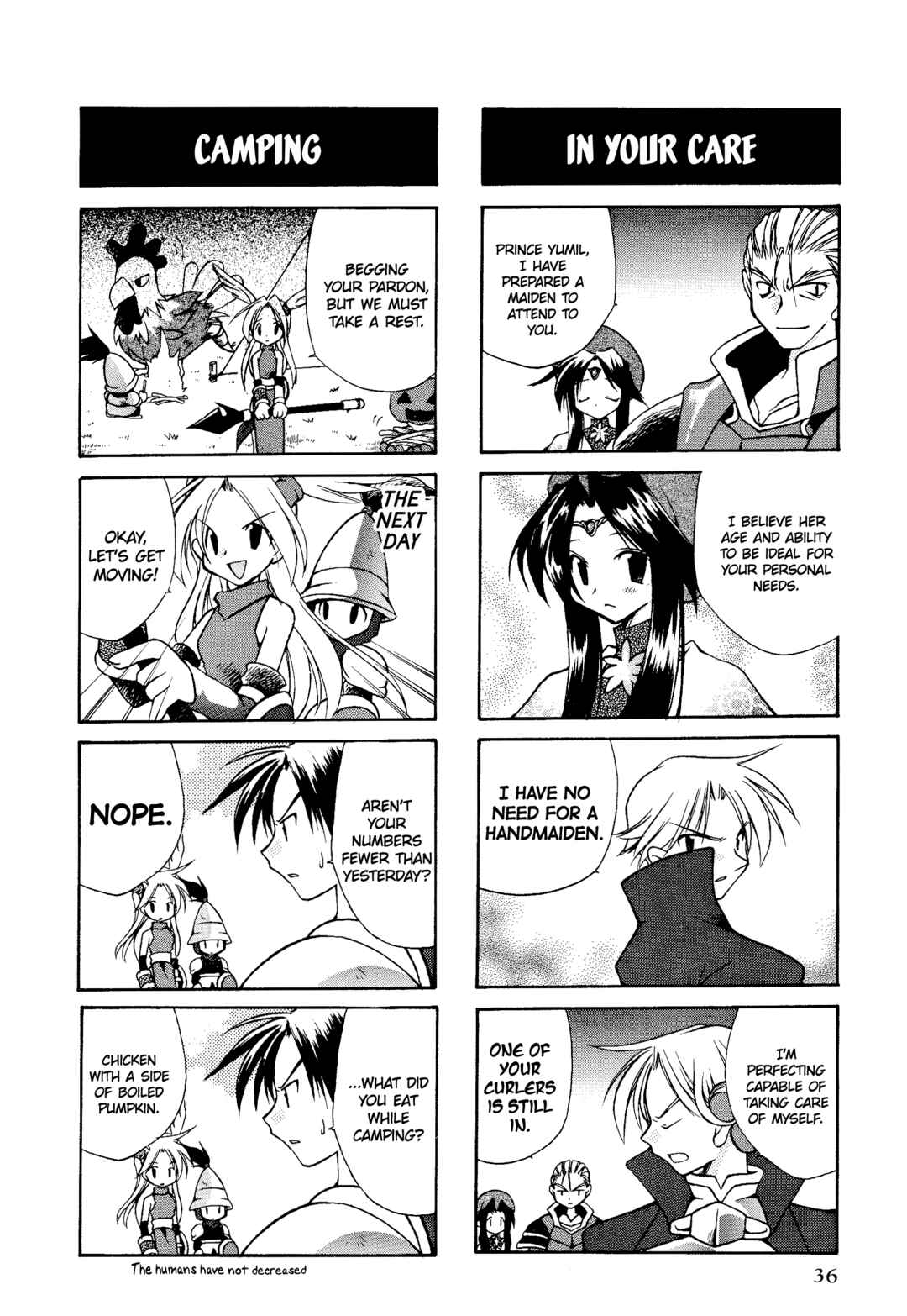 Page 3 Chapter 5 Ogre Battle 64: Person of Lordly Caliber 4-koma Kings