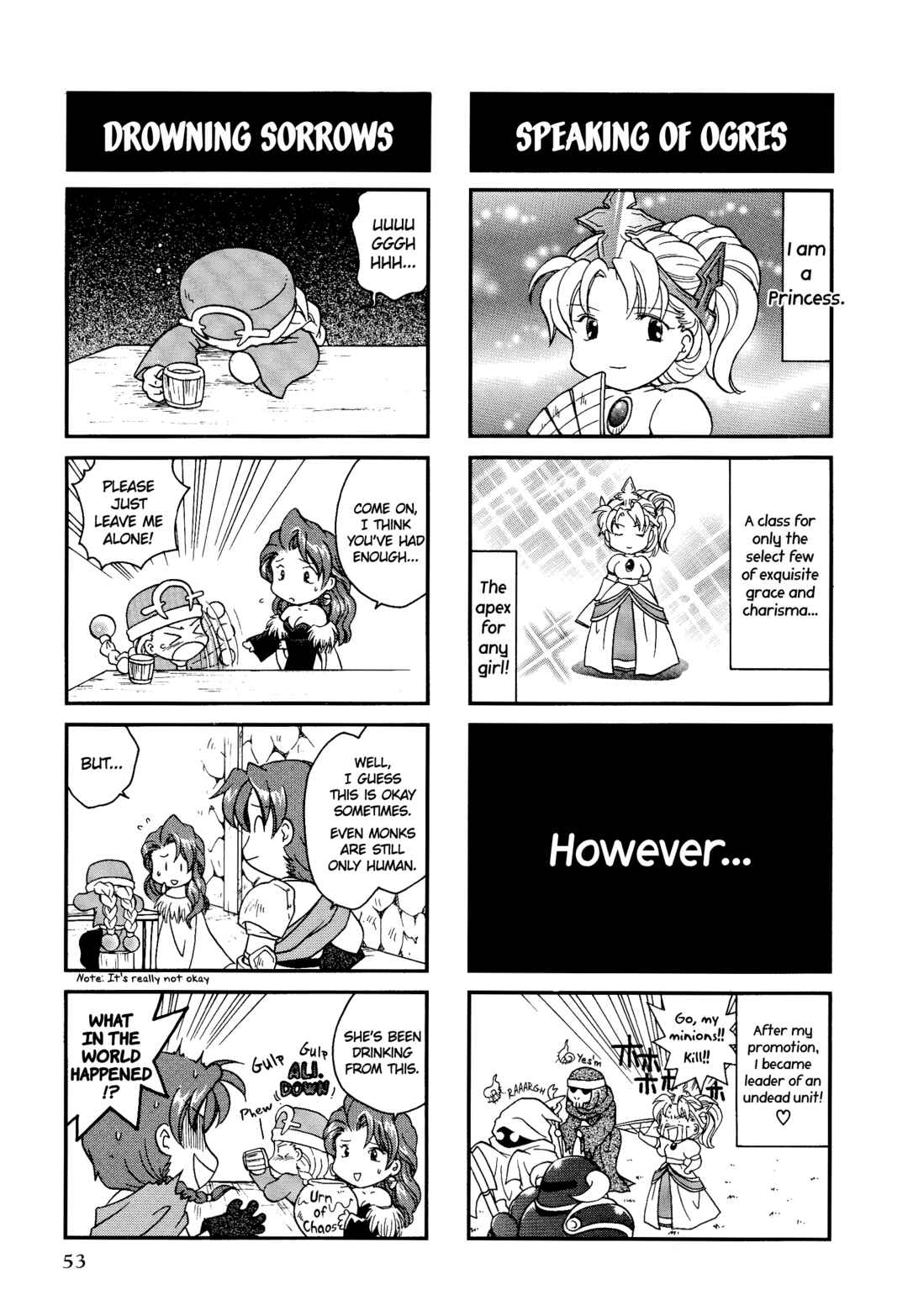 Page 4 Chapter 8 Ogre Battle 64: Person of Lordly Caliber 4-koma Kings
