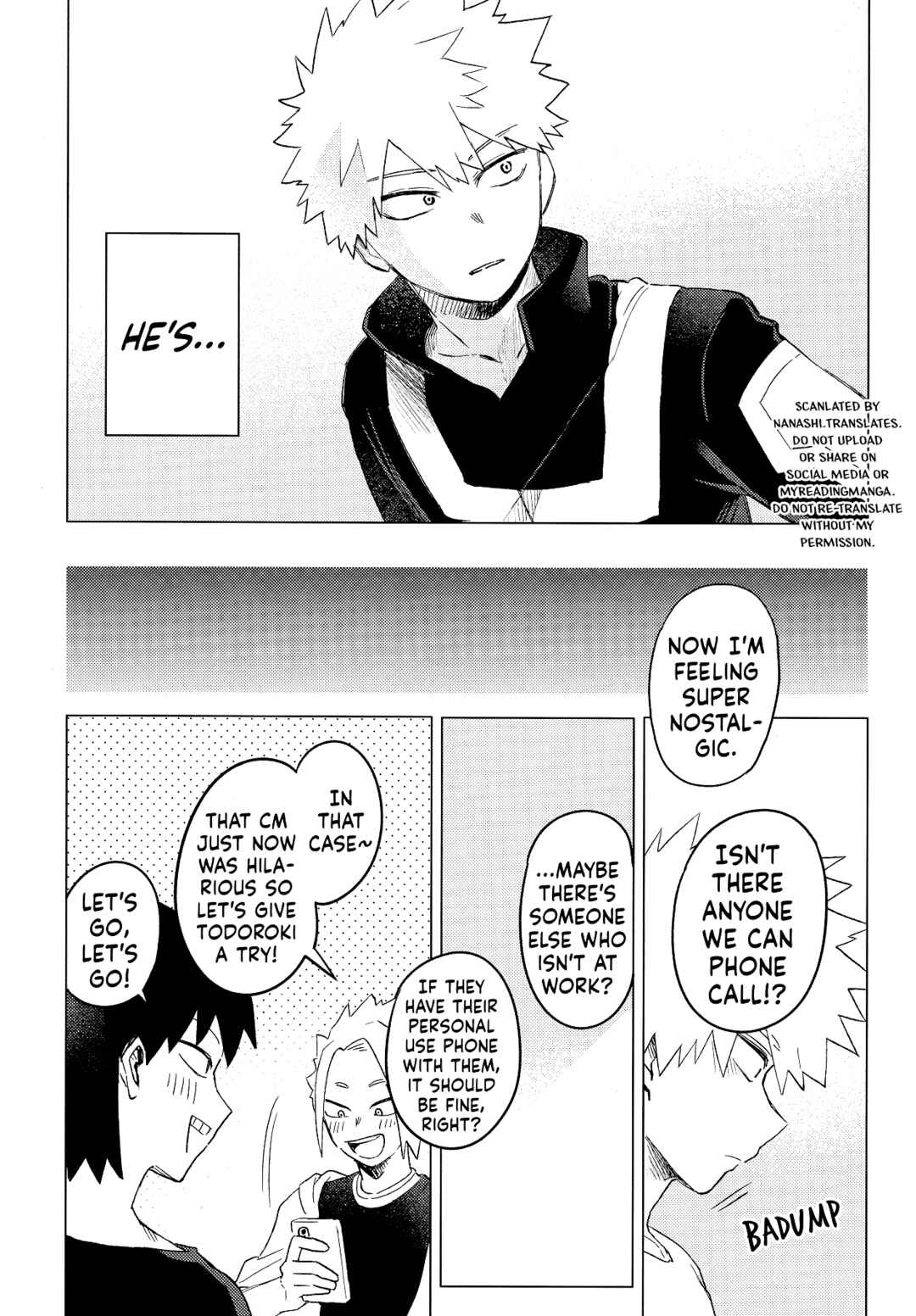 Page 12 Chapter Unknown_dc2d My Hero Academia - Tenkanten (Doujinshi)