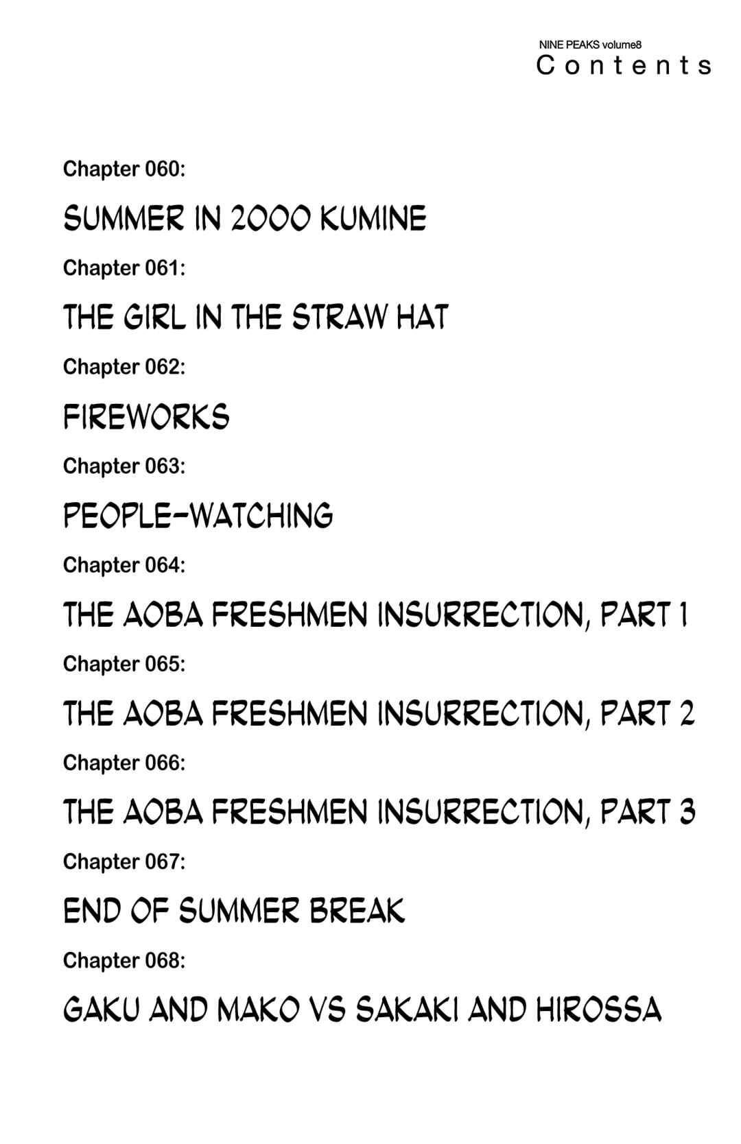 Page 6 Chapter 60 Nine Peaks