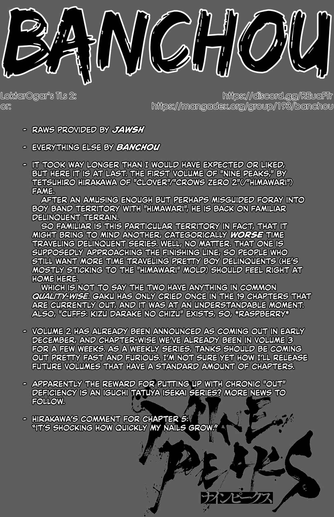 Page 1 Chapter 5 Nine Peaks