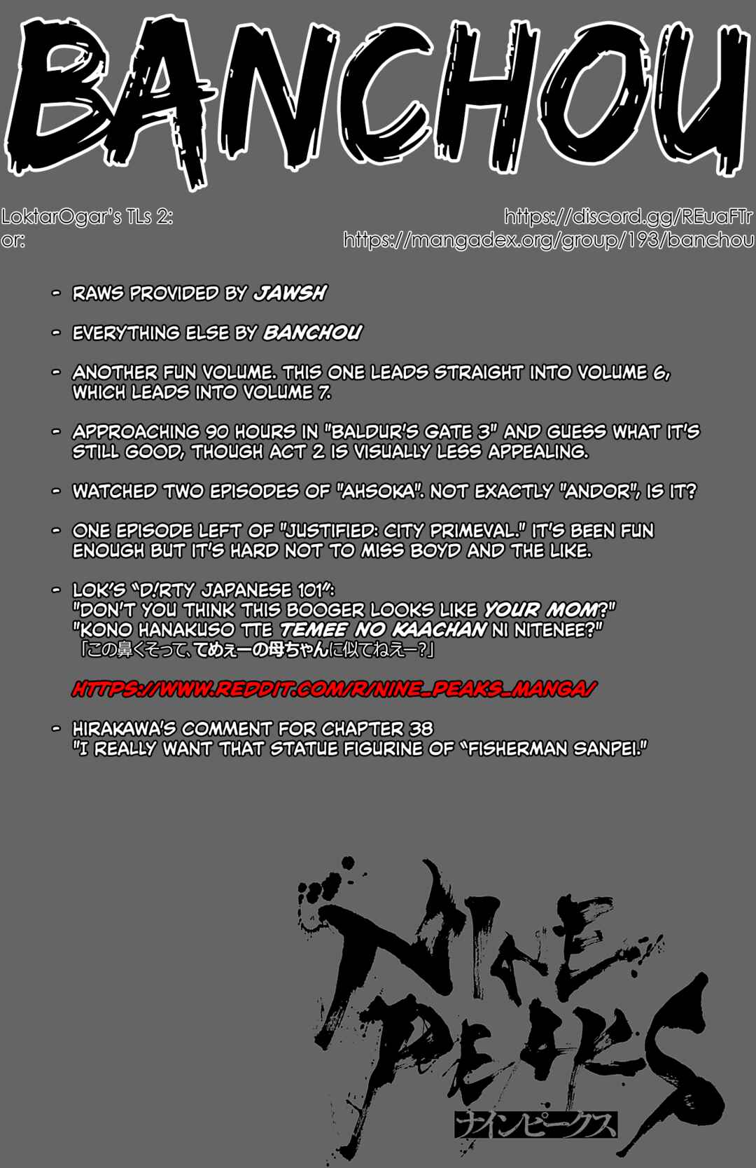 Page 1 Chapter 38 Nine Peaks