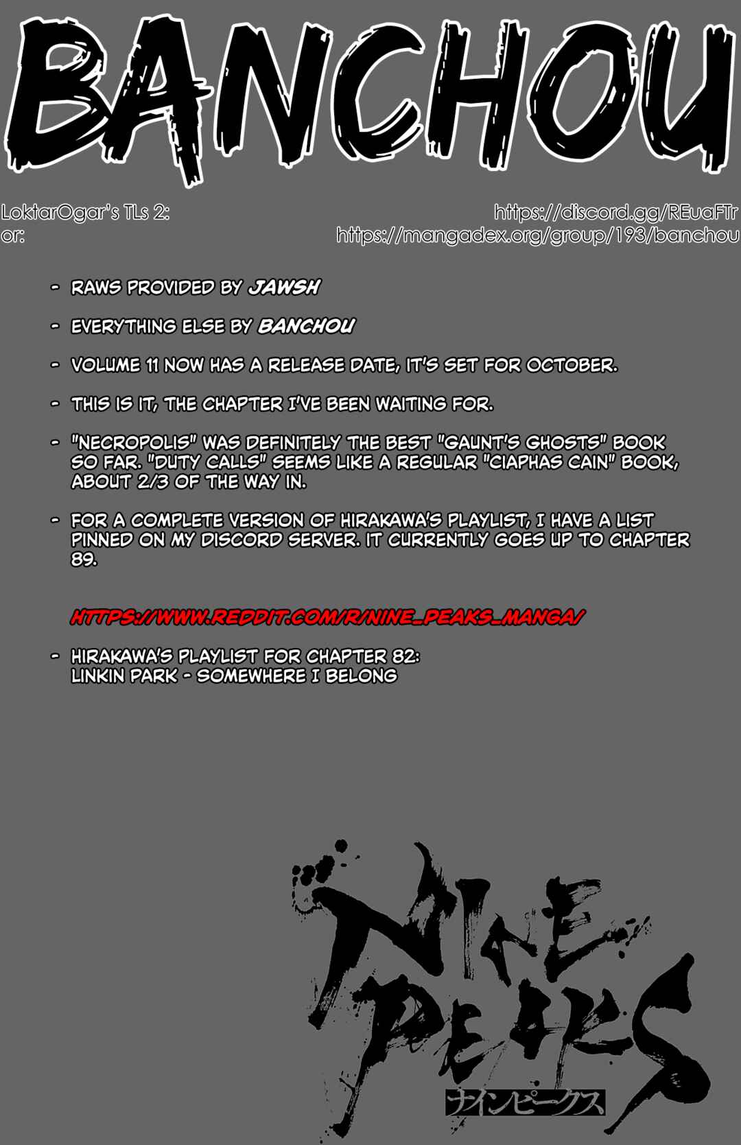 Page 1 Chapter 82 Nine Peaks