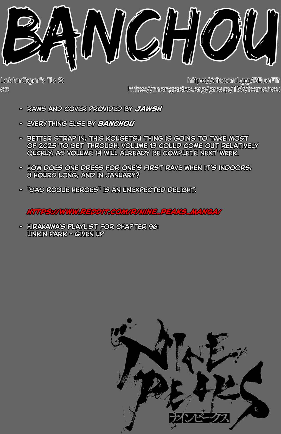Page 1 Chapter 96 Nine Peaks