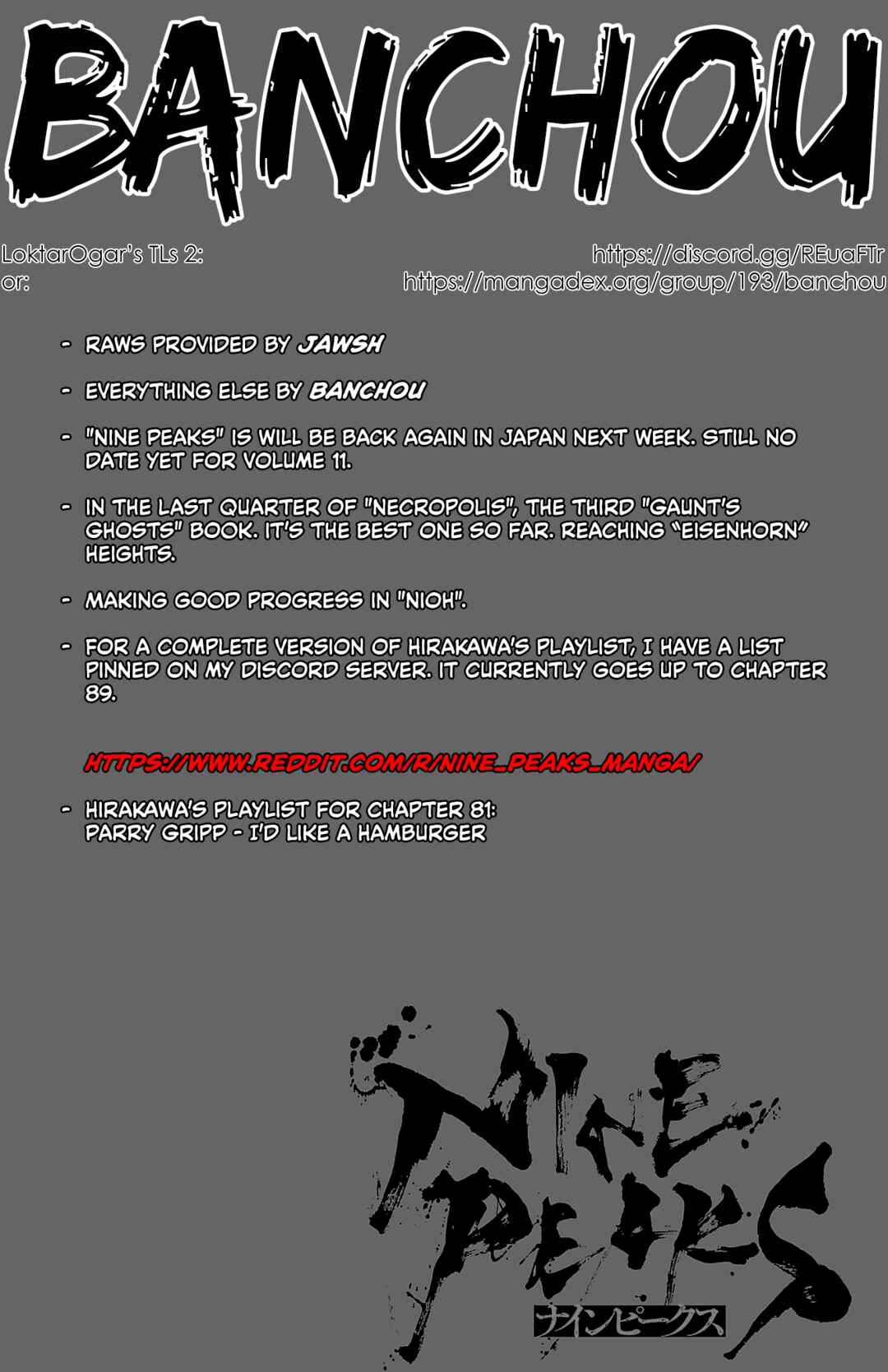 Page 1 Chapter 81 Nine Peaks