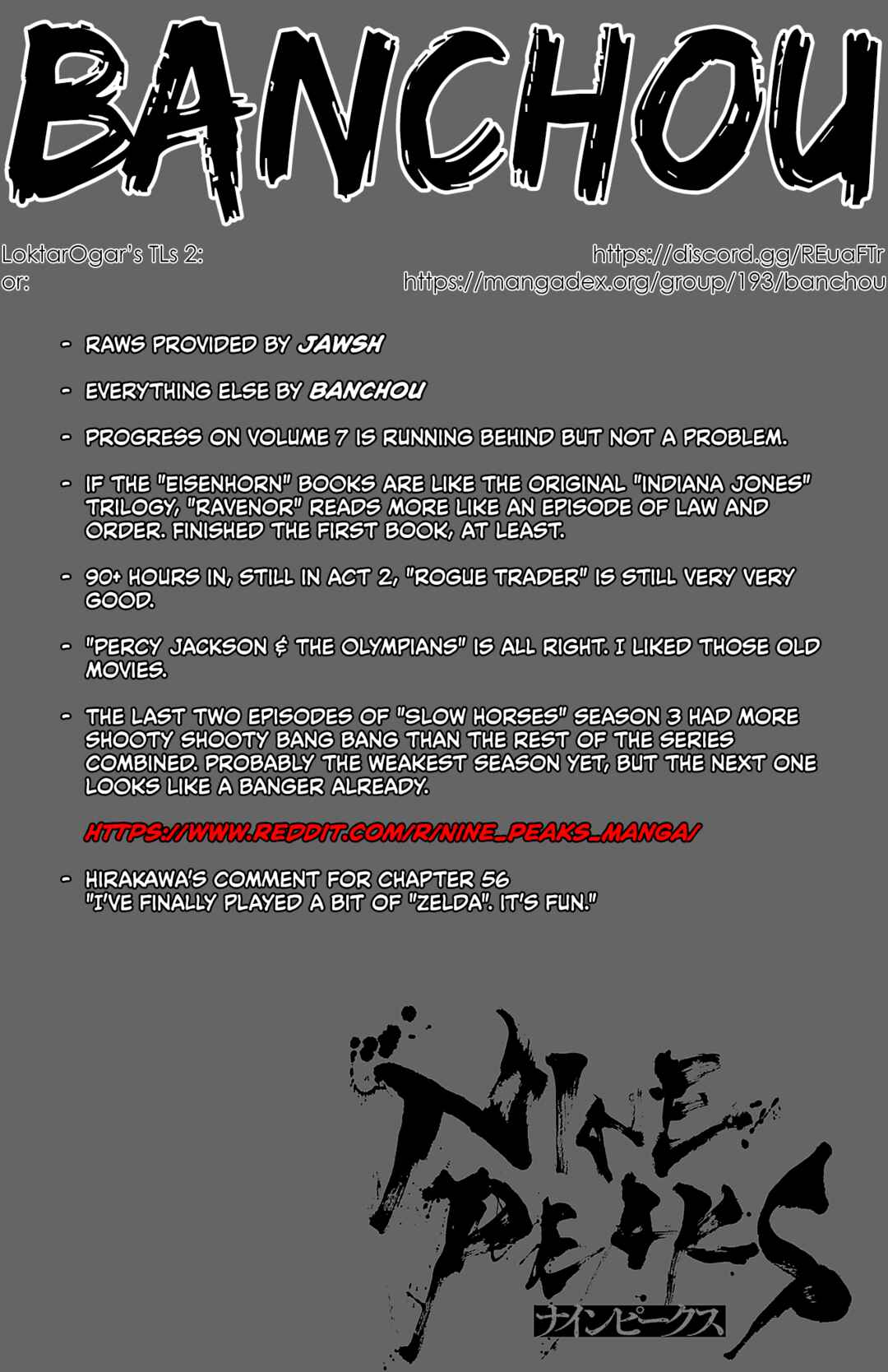 Page 1 Chapter 56 Nine Peaks