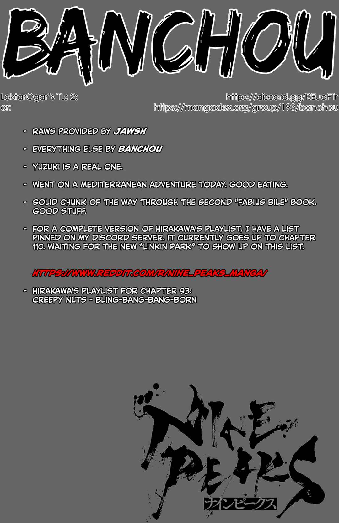 Page 1 Chapter 93 Nine Peaks