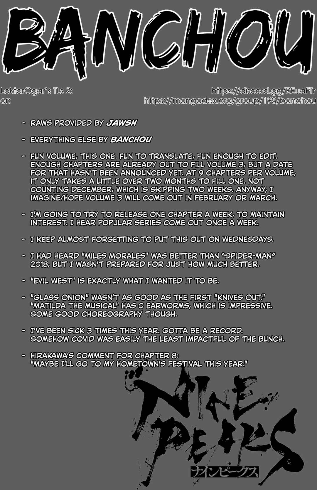 Page 1 Chapter 8 Nine Peaks