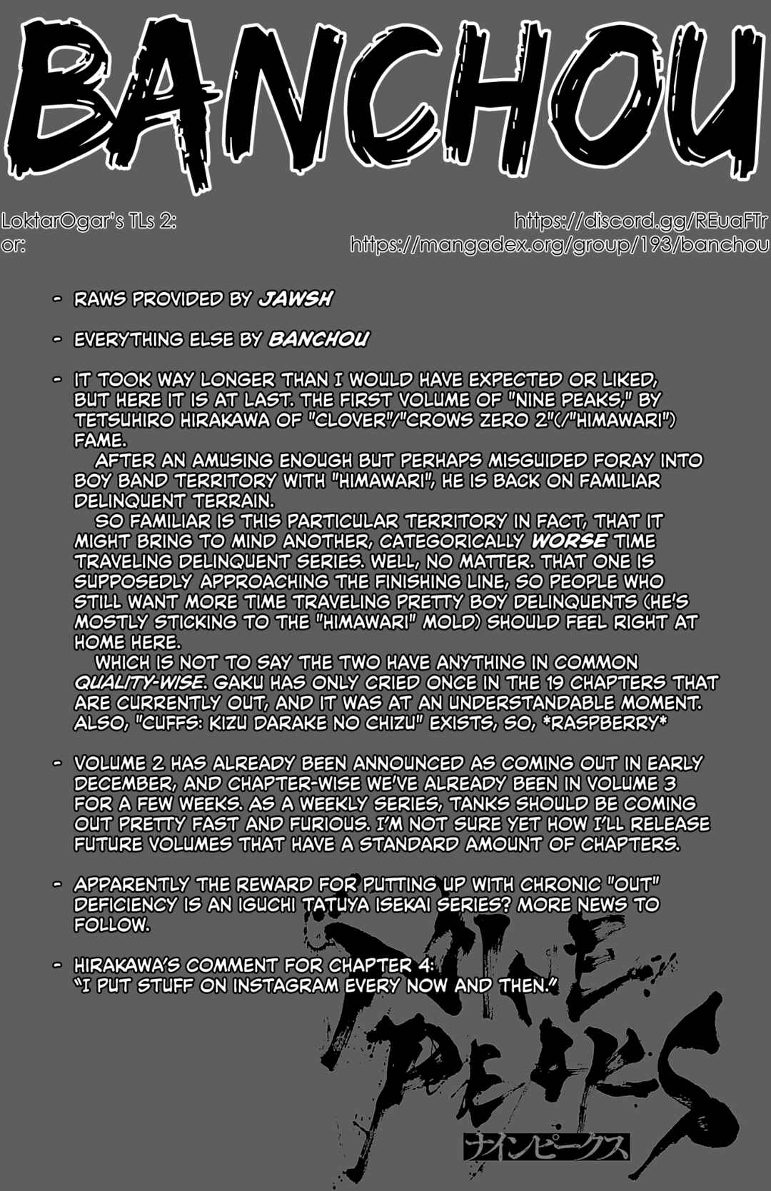 Page 1 Chapter 4 Nine Peaks