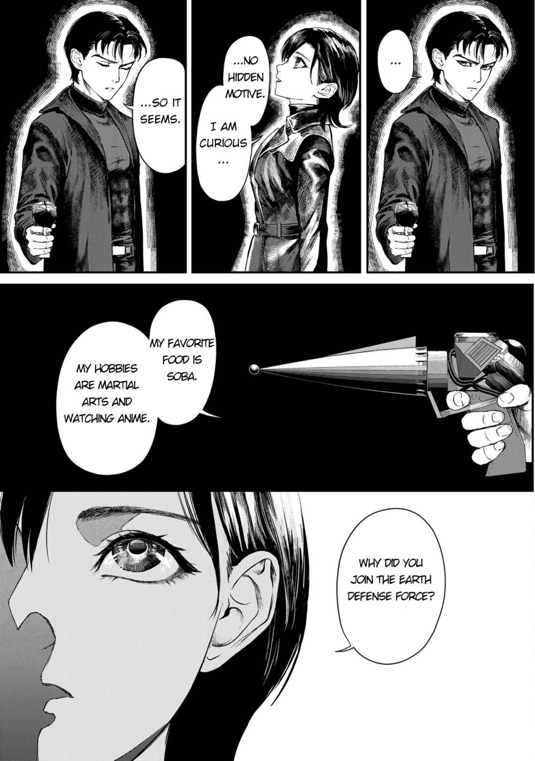 Page 18 Chapter 1 Chikyuu Boueitai X