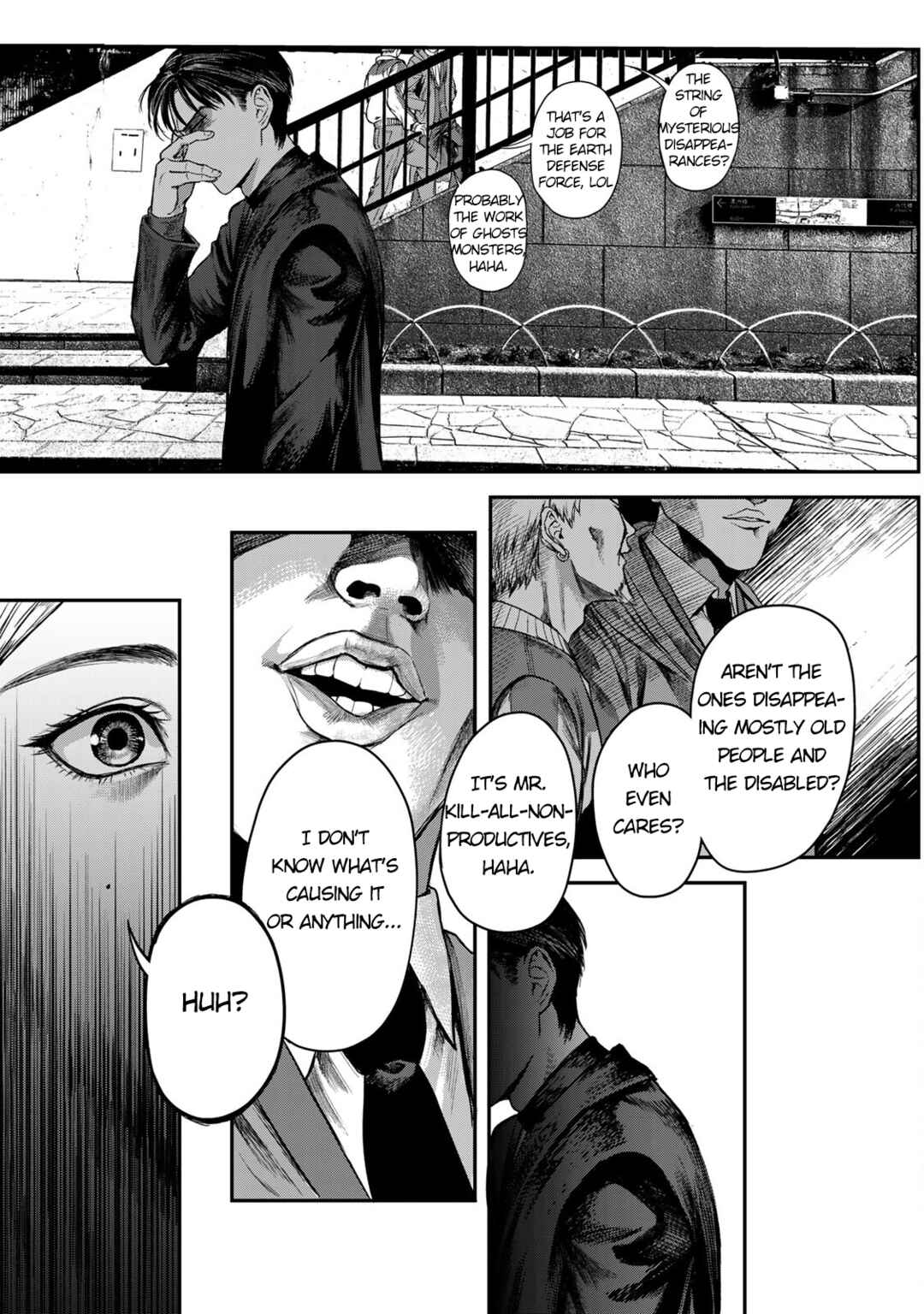 Page 40 Chapter 1 Chikyuu Boueitai X