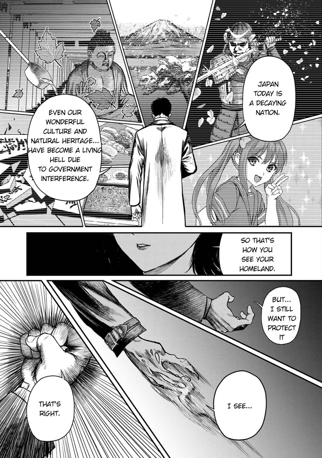 Page 61 Chapter 1 Chikyuu Boueitai X