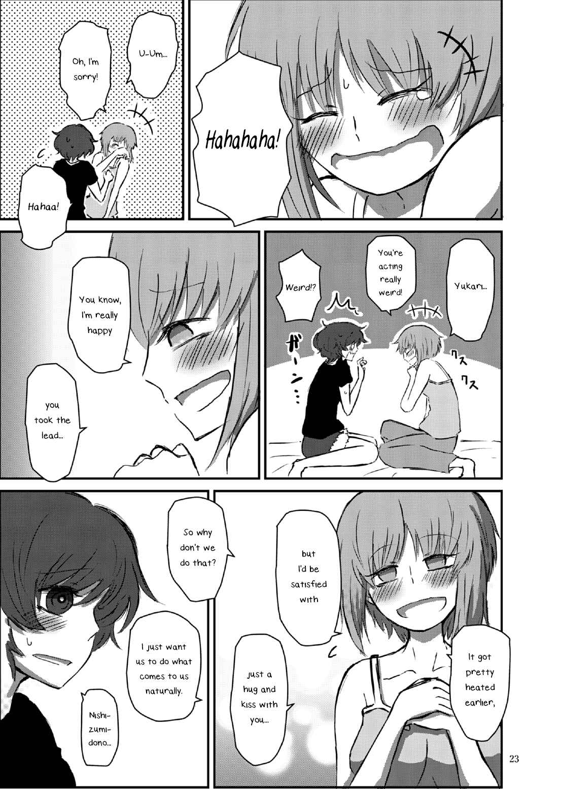Page 23 Chapter Unknown_c5d7 GIRLS und PANZER - Bouhatei wa Takaku Moroi (Doujinshi)