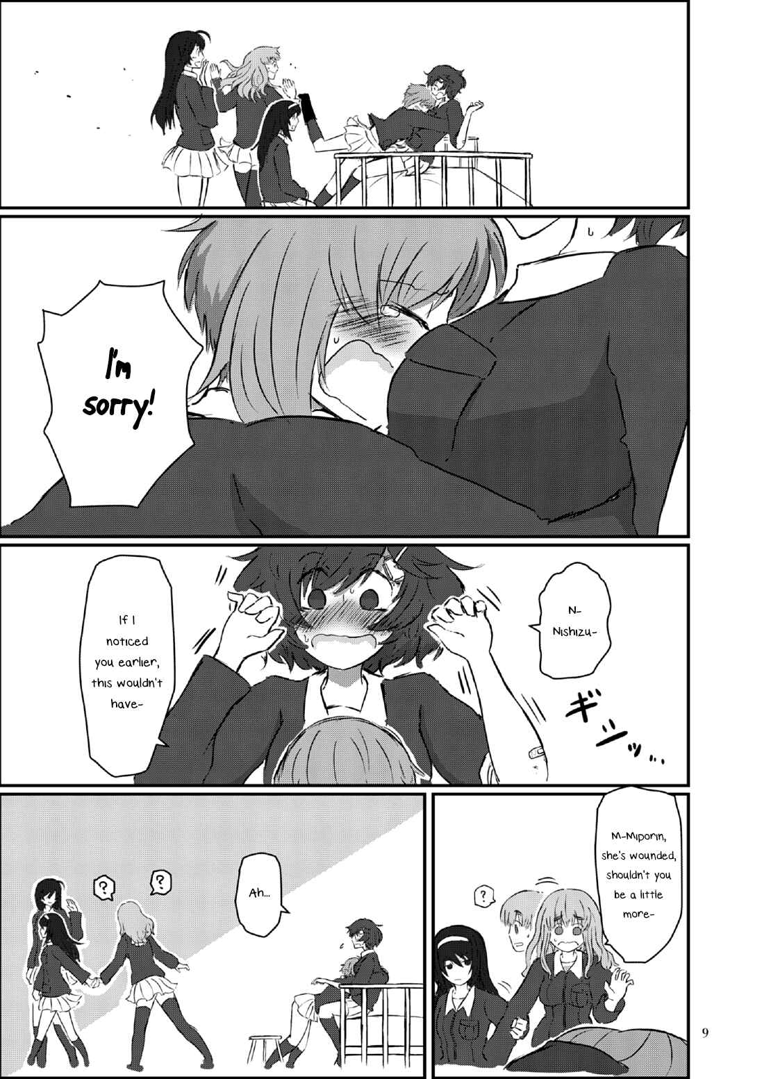 Page 9 Chapter Unknown_c5d7 GIRLS und PANZER - Bouhatei wa Takaku Moroi (Doujinshi)