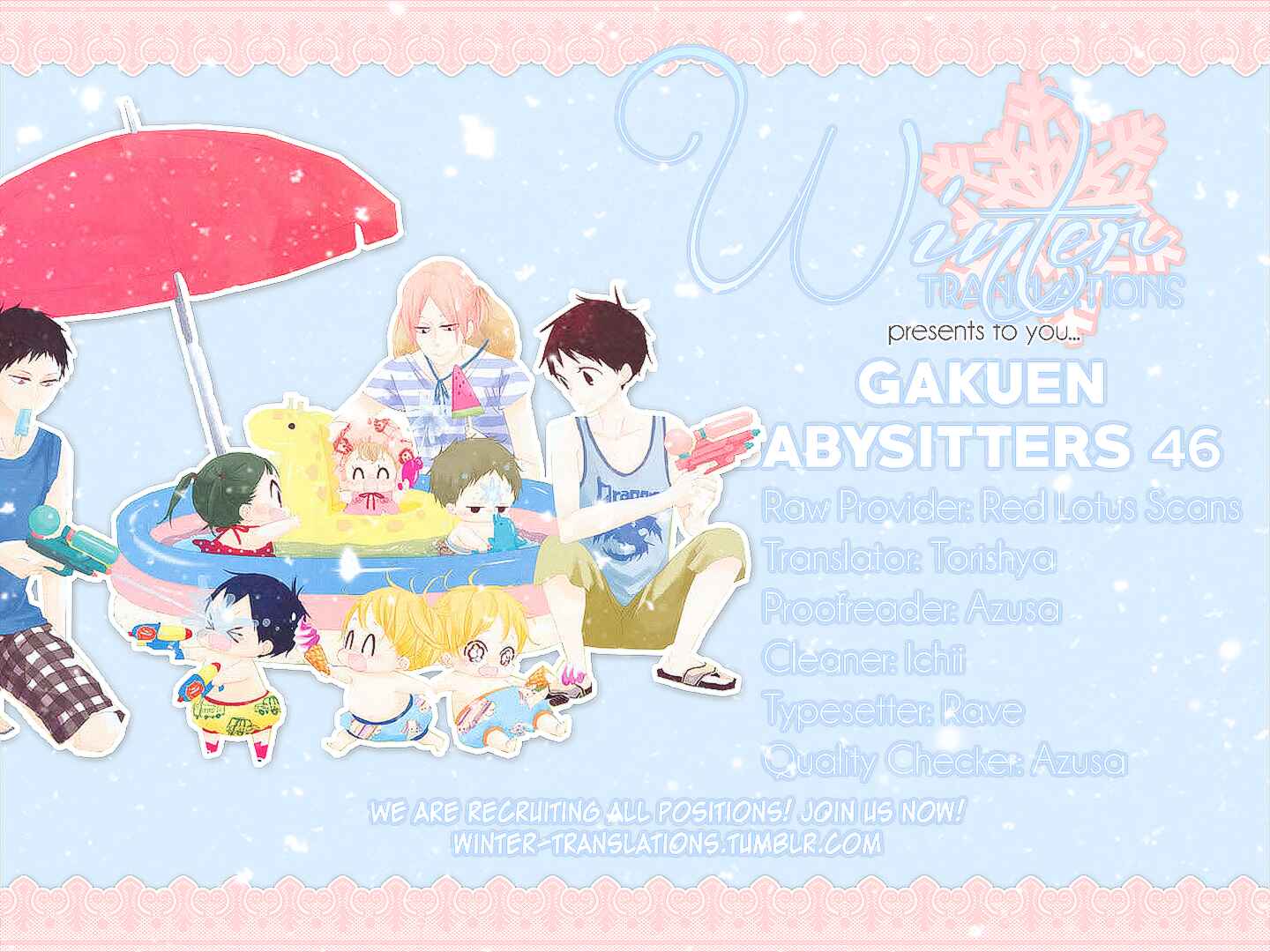 Page 1 Chapter 46 Gakuen Babysitters
