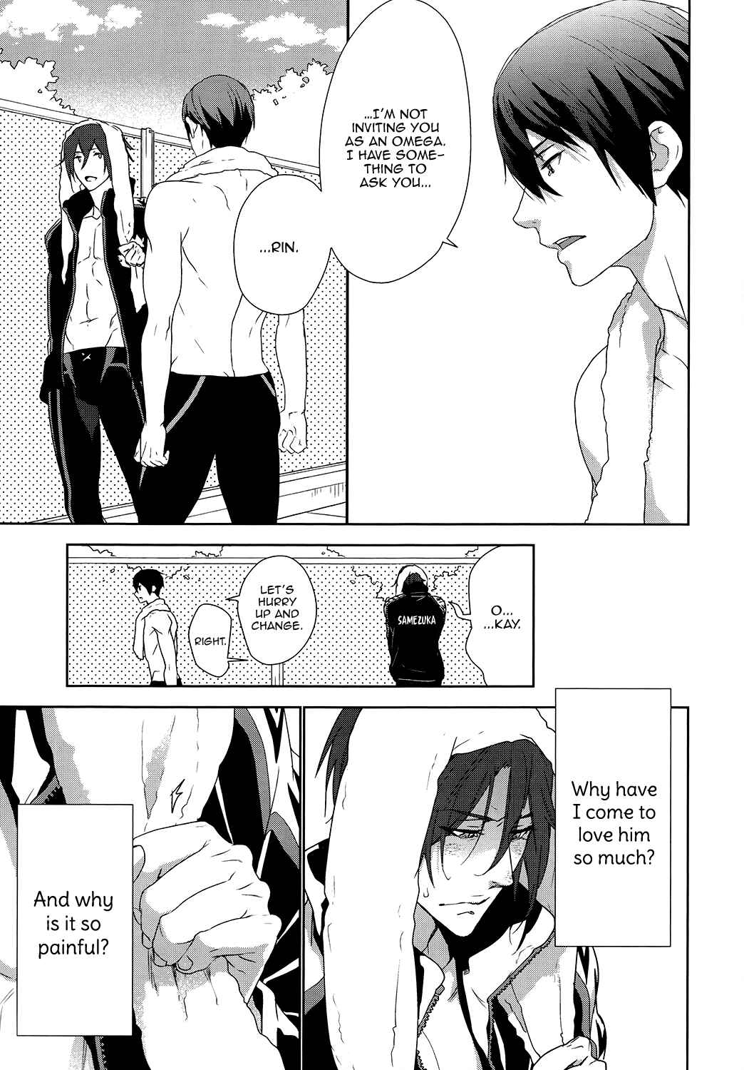 Page 12 Chapter Unknown_376a Free! - Toumei na Ato (Doujinshi)