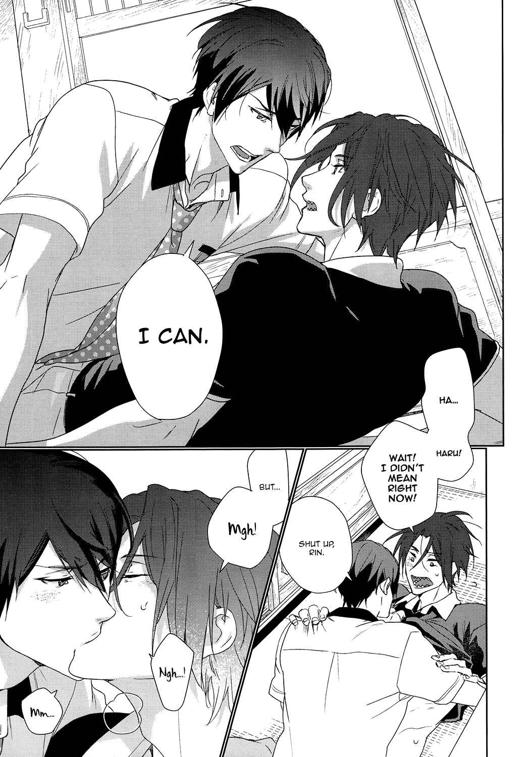 Page 16 Chapter Unknown_376a Free! - Toumei na Ato (Doujinshi)