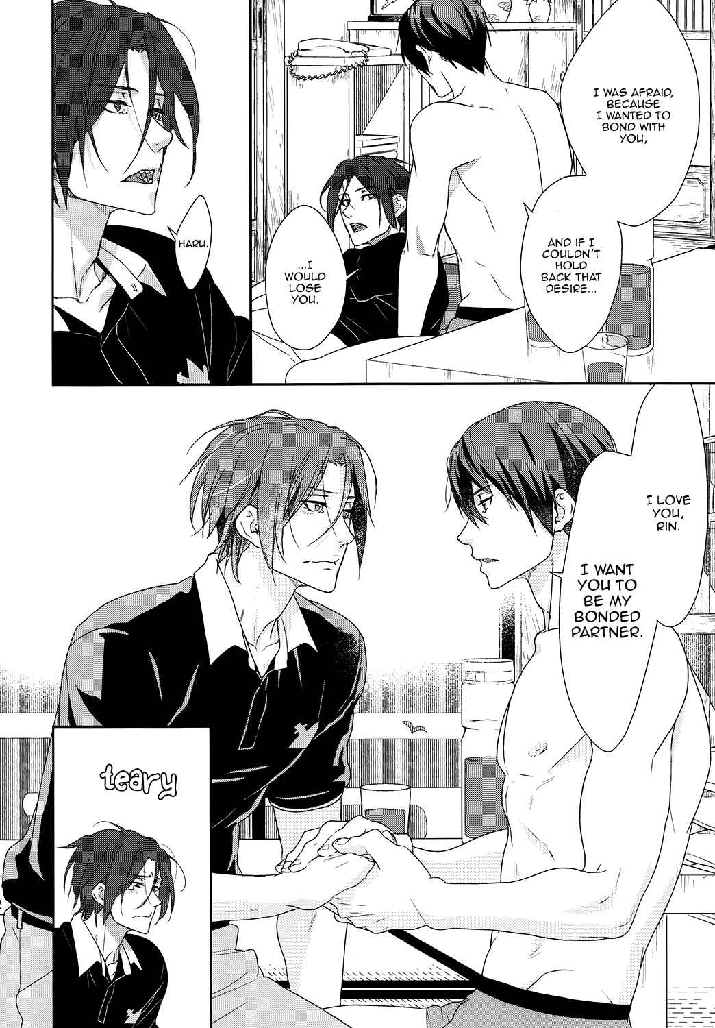Page 23 Chapter Unknown_376a Free! - Toumei na Ato (Doujinshi)