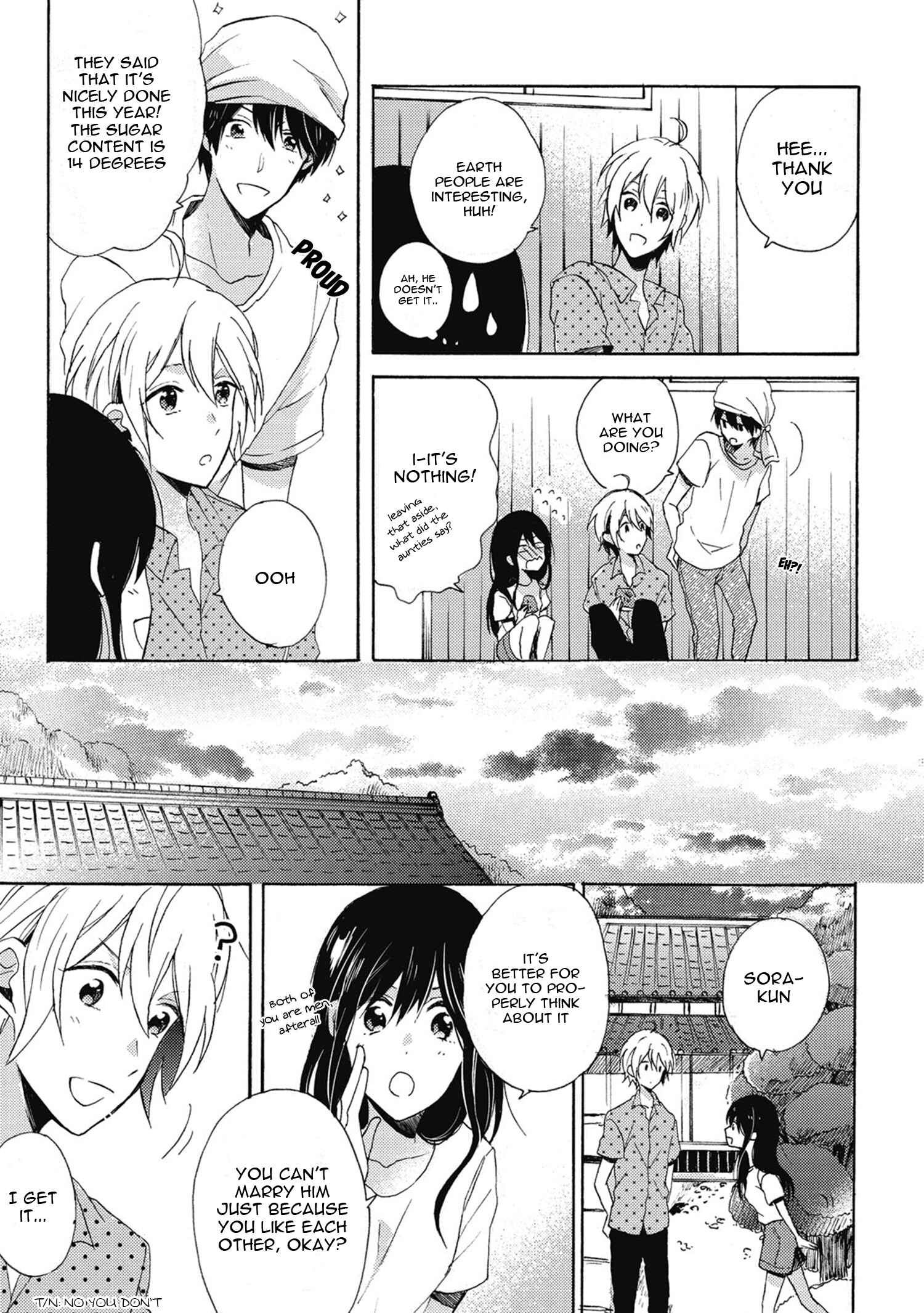 Page 13 Chapter 2 Uchuu de Ichiban Kimi ga Suki