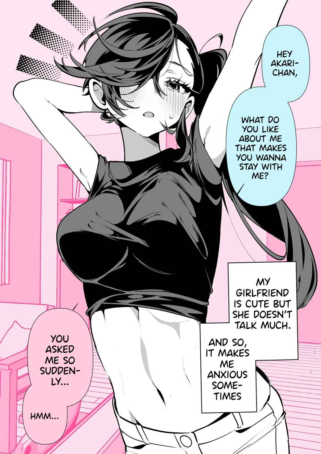 Page 1 Chapter 2 The ○○ Side of My Girlfriend Who Doesn’t Talk Much