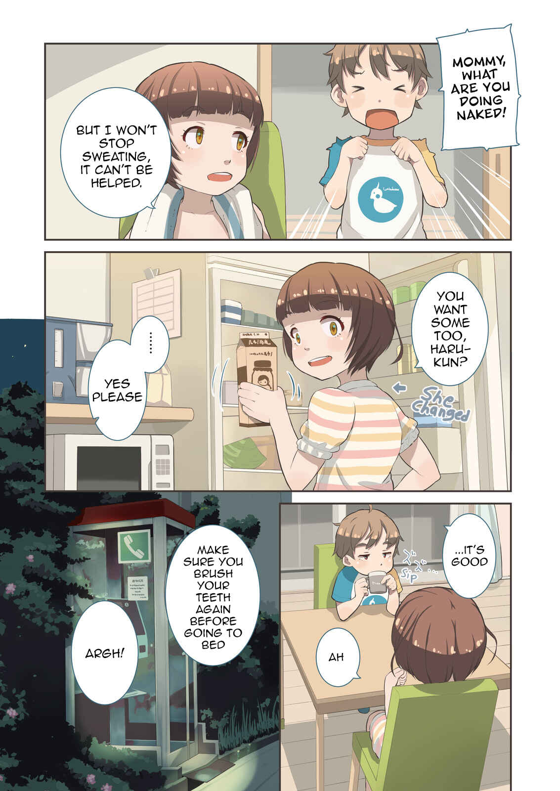 Page 6 Chapter 4 Okaa-san (10) to Boku.