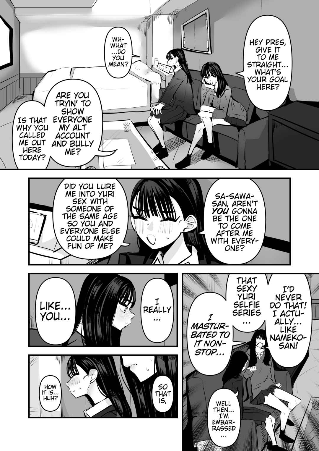 Page 3 Chapter Unknown_67be Iincho no Kuse ni Yuri Sex Chou Umakute Maji Mukatsuku