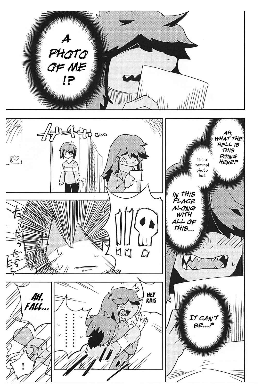 Page 5 Chapter Unknown_f6b8 Deltarune - Interspecies puberty under one roof (Doujinshi)
