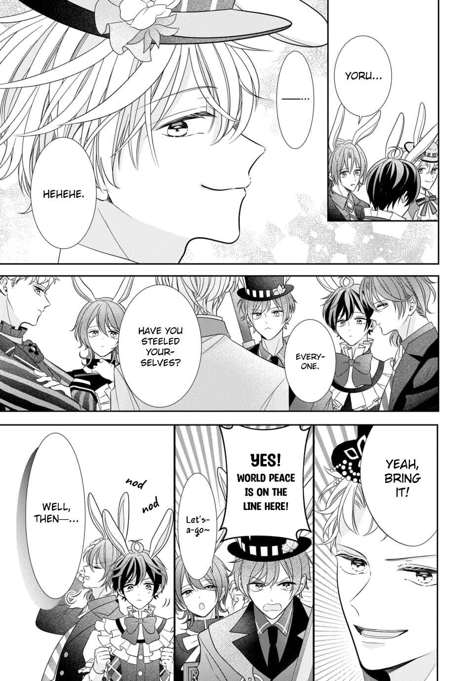 Page 9 Chapter 3 Tsukiuta. Gekijouban RABBITS KINGDOM THE MOVIE
