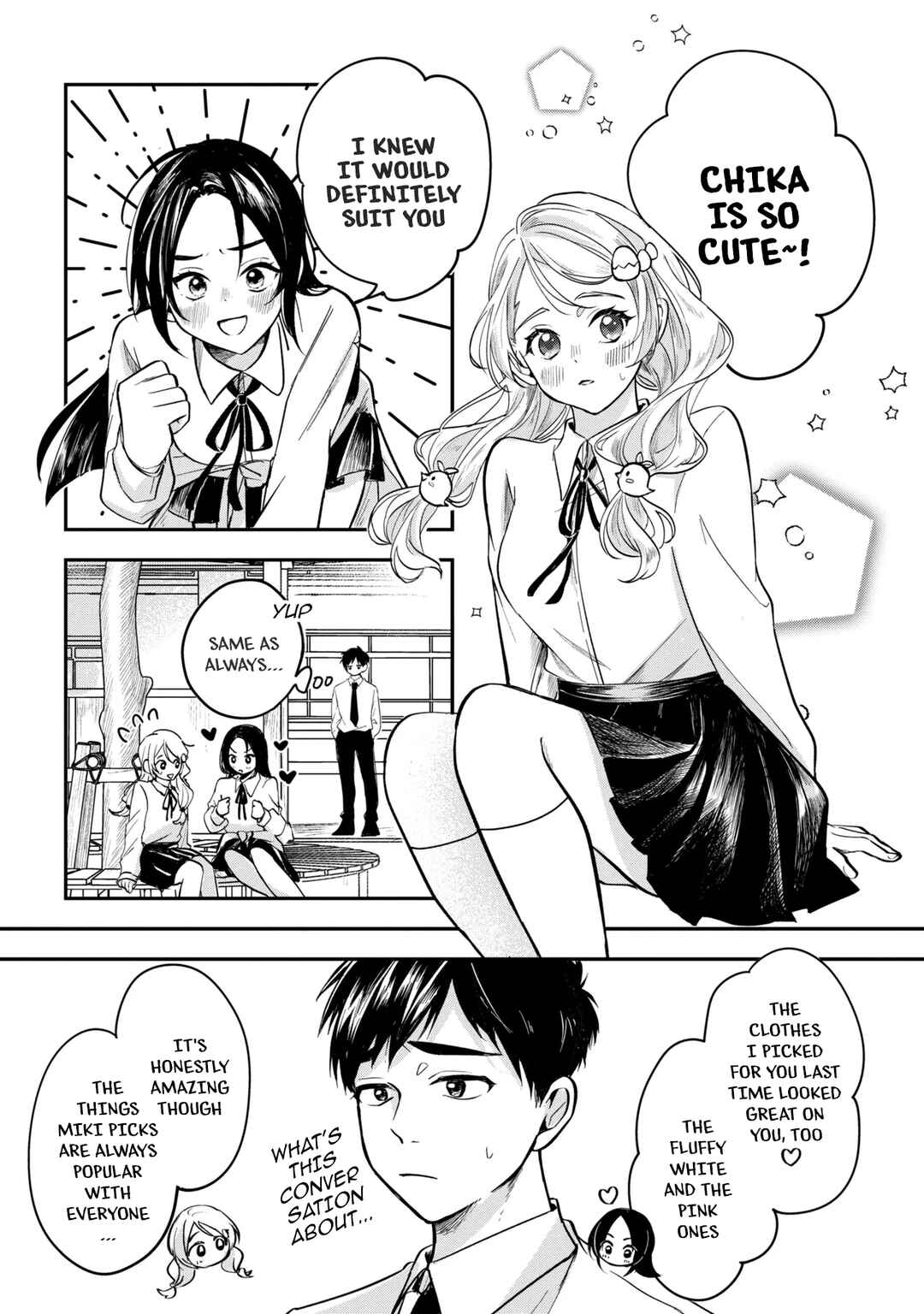 Page 4 Chapter 2 Aisare Tenshi na Classmate ga, Ore ni Dake Itazura ni Hohoemu