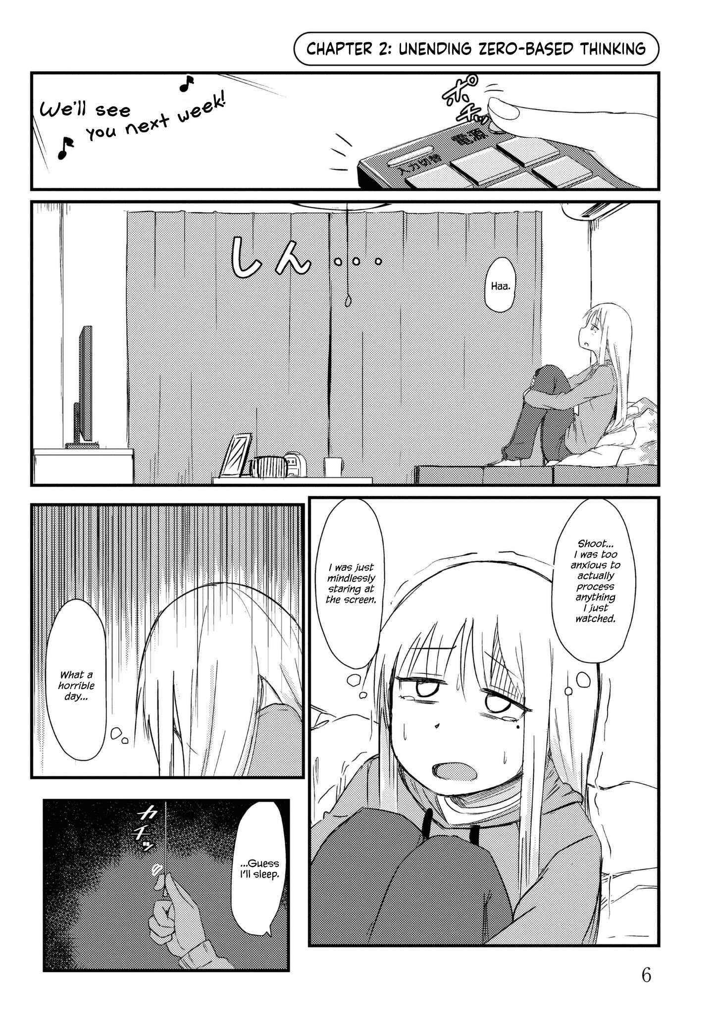 Page 1 Chapter 2 She Doesnt Know Why She Lives.