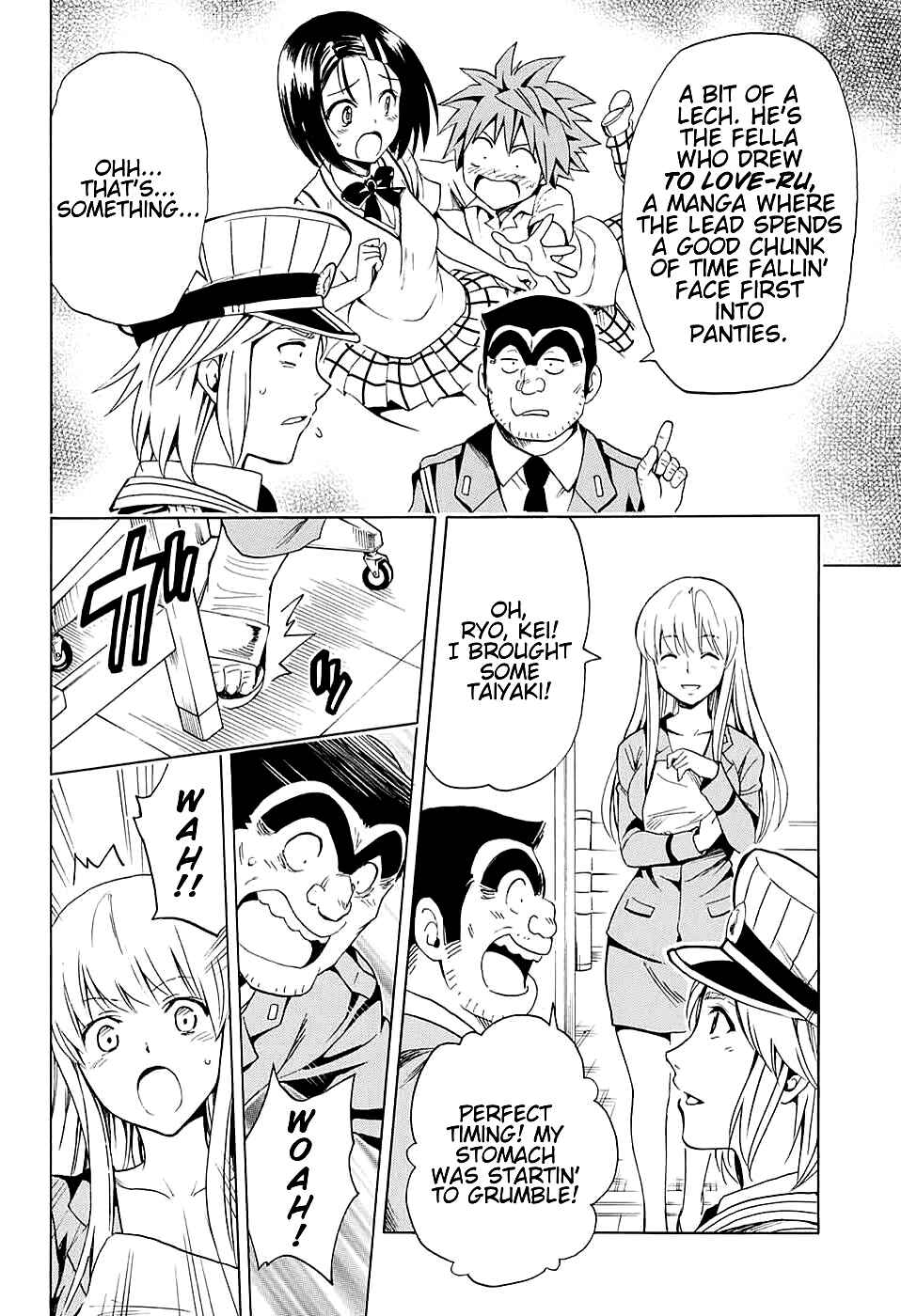 Page 4 Chapter Unknown_6c0c KochiKame × To Love Ru Darkness