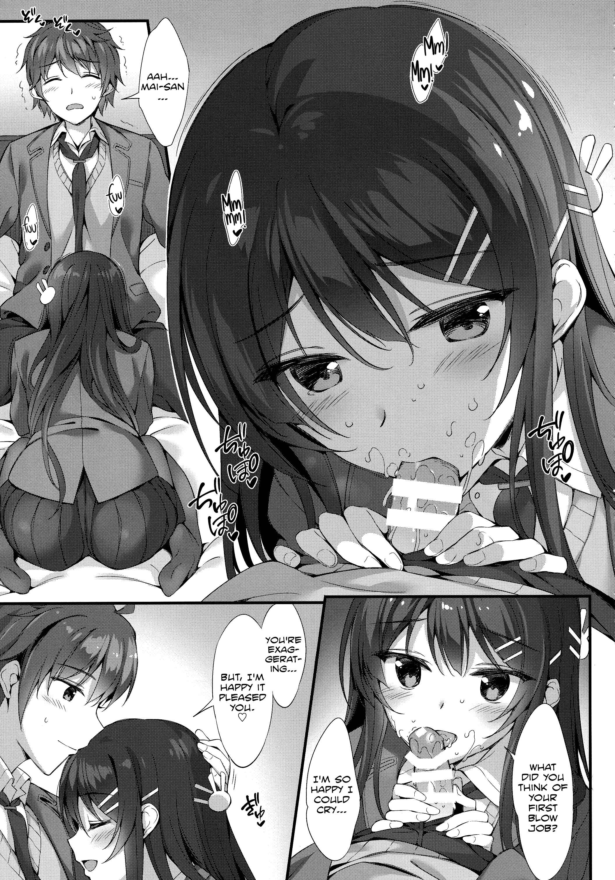 Page 8 Chapter Unknown_b75b I Want to Flirt With Mai-senpai (Rascal Does Not Dream of Bunny Girl Senpai)
