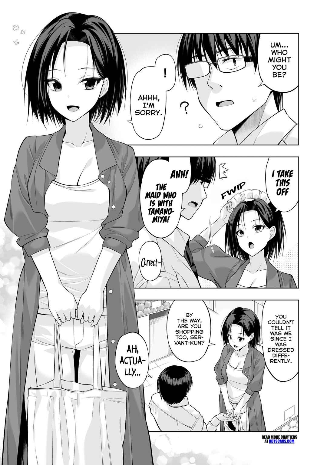 Page 12 Chapter 3 Anata wa Watashi no Geboku desu - Neko to Geboku no Himitsu no Kankei