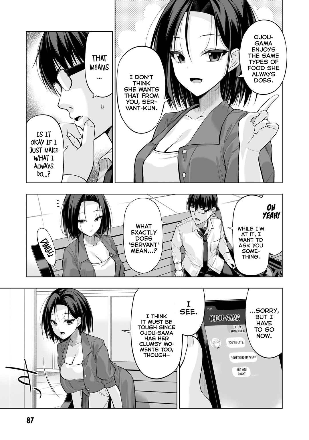 Page 14 Chapter 3 Anata wa Watashi no Geboku desu - Neko to Geboku no Himitsu no Kankei
