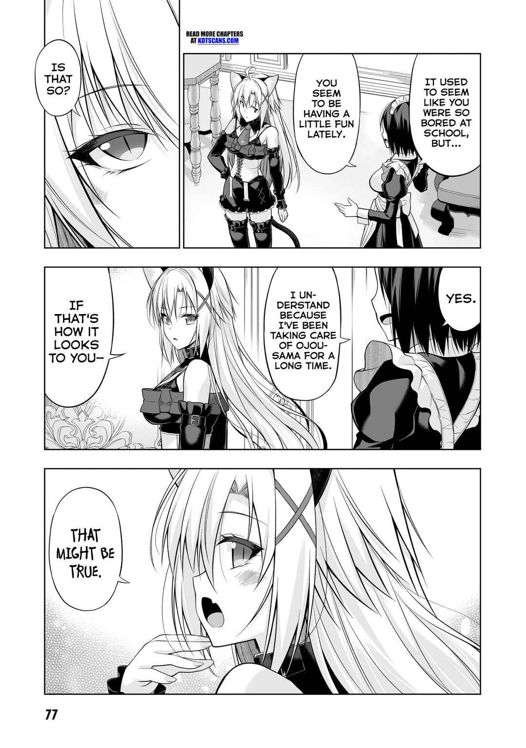 Page 4 Chapter 3 Anata wa Watashi no Geboku desu - Neko to Geboku no Himitsu no Kankei