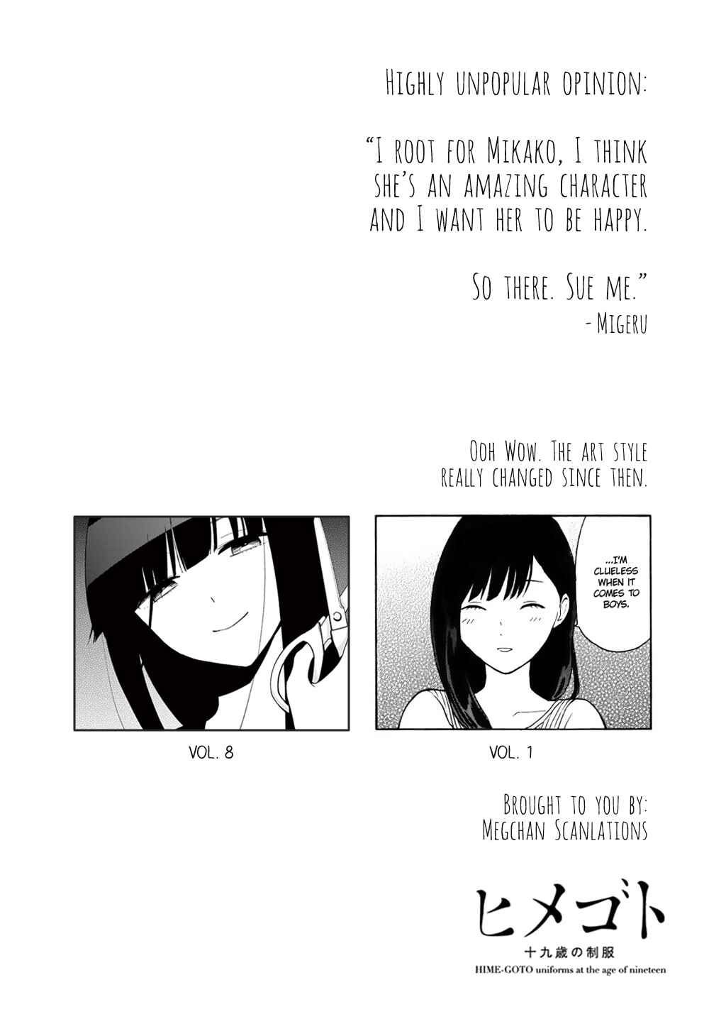 Page 20 Chapter 96 Himegoto - Juukyuusai no Seifuku