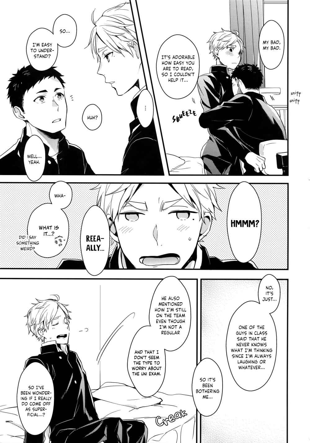Page 17 Chapter Unknown_a5a9 Haikyu!! - Shushoutachi no Naishogoto: Okawari (Doujinshi)
