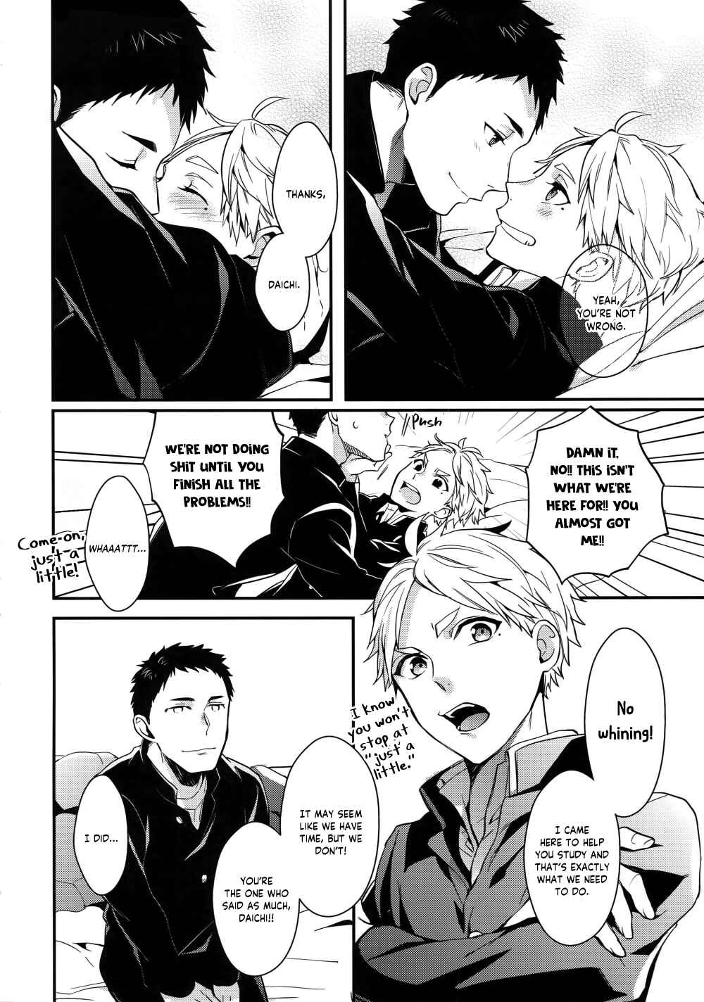 Page 20 Chapter Unknown_a5a9 Haikyu!! - Shushoutachi no Naishogoto: Okawari (Doujinshi)