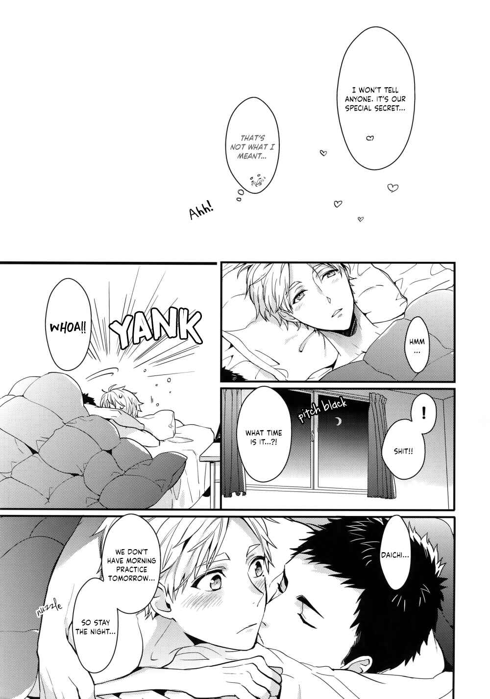 Page 29 Chapter Unknown_a5a9 Haikyu!! - Shushoutachi no Naishogoto: Okawari (Doujinshi)