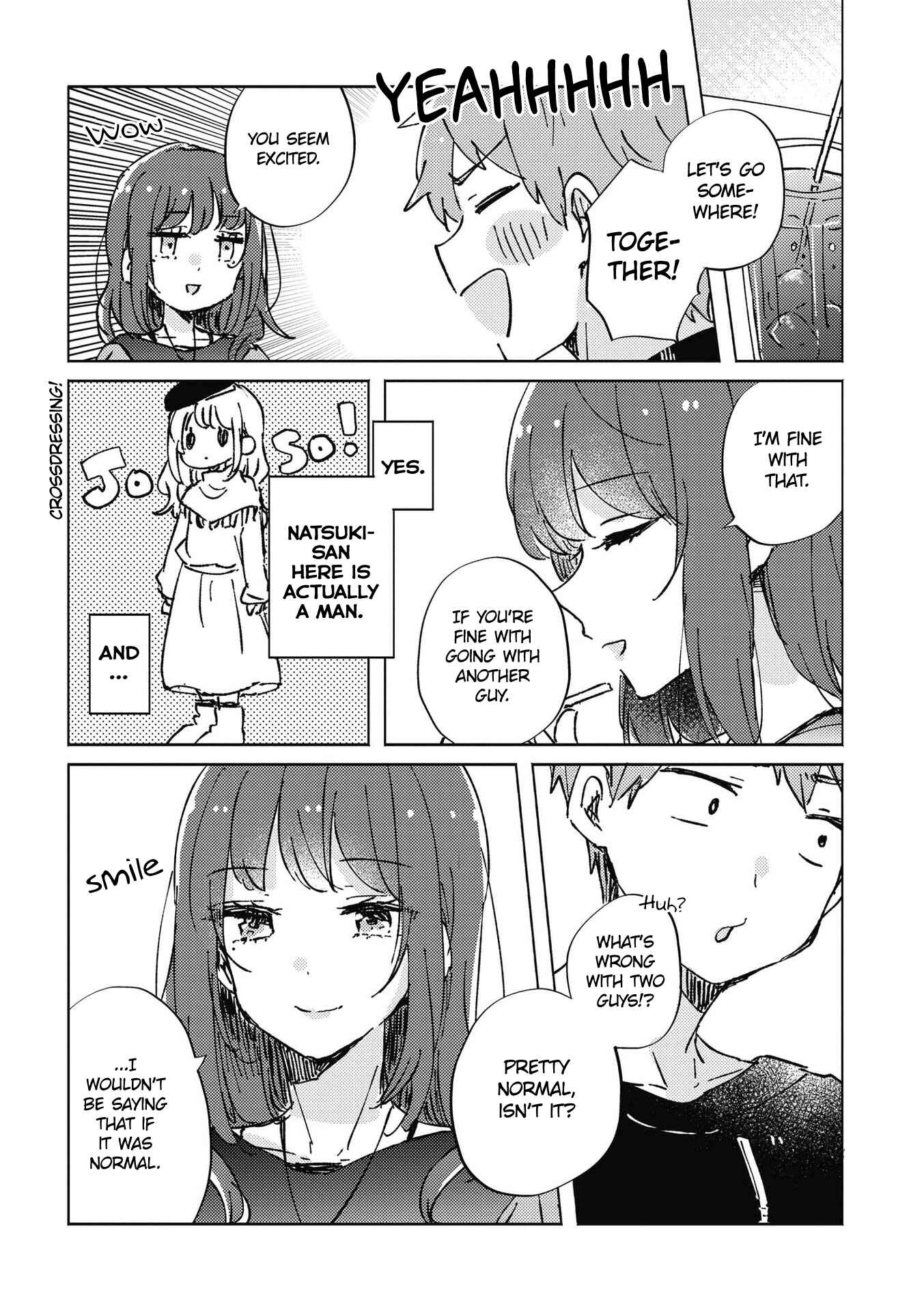 Page 3 Chapter 6 Natsuki-kun wa Kyou mo Kirei
