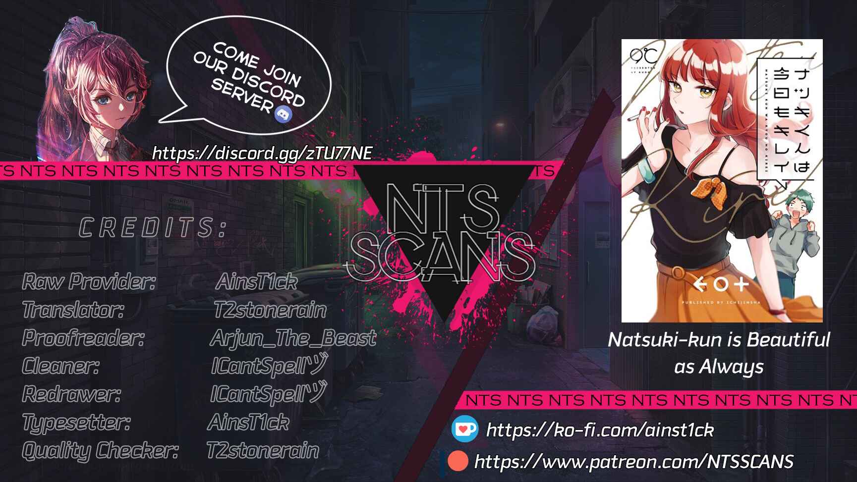 Page 1 Chapter 2 Natsuki-kun wa Kyou mo Kirei