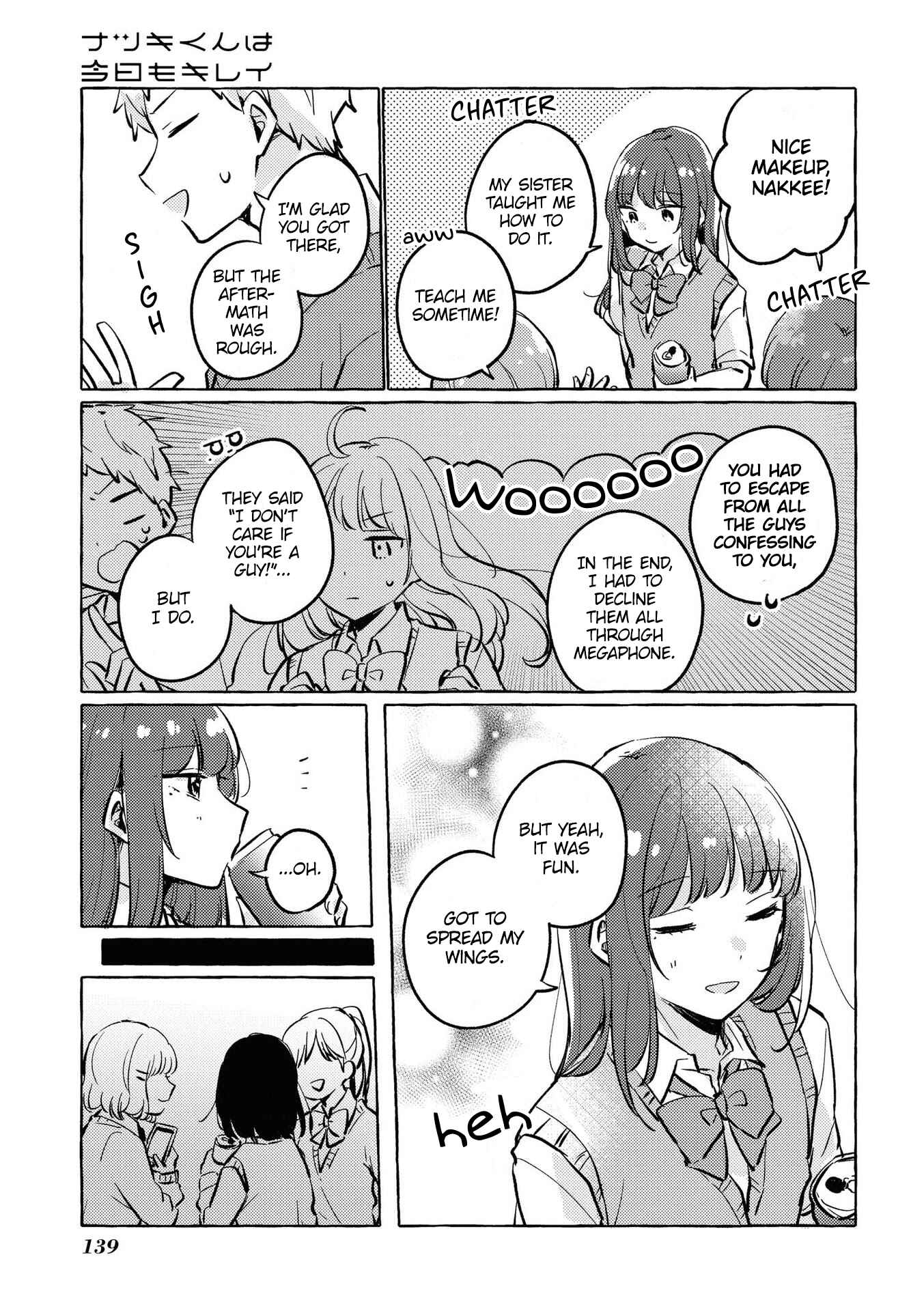 Page 14 Chapter 16 Natsuki-kun wa Kyou mo Kirei