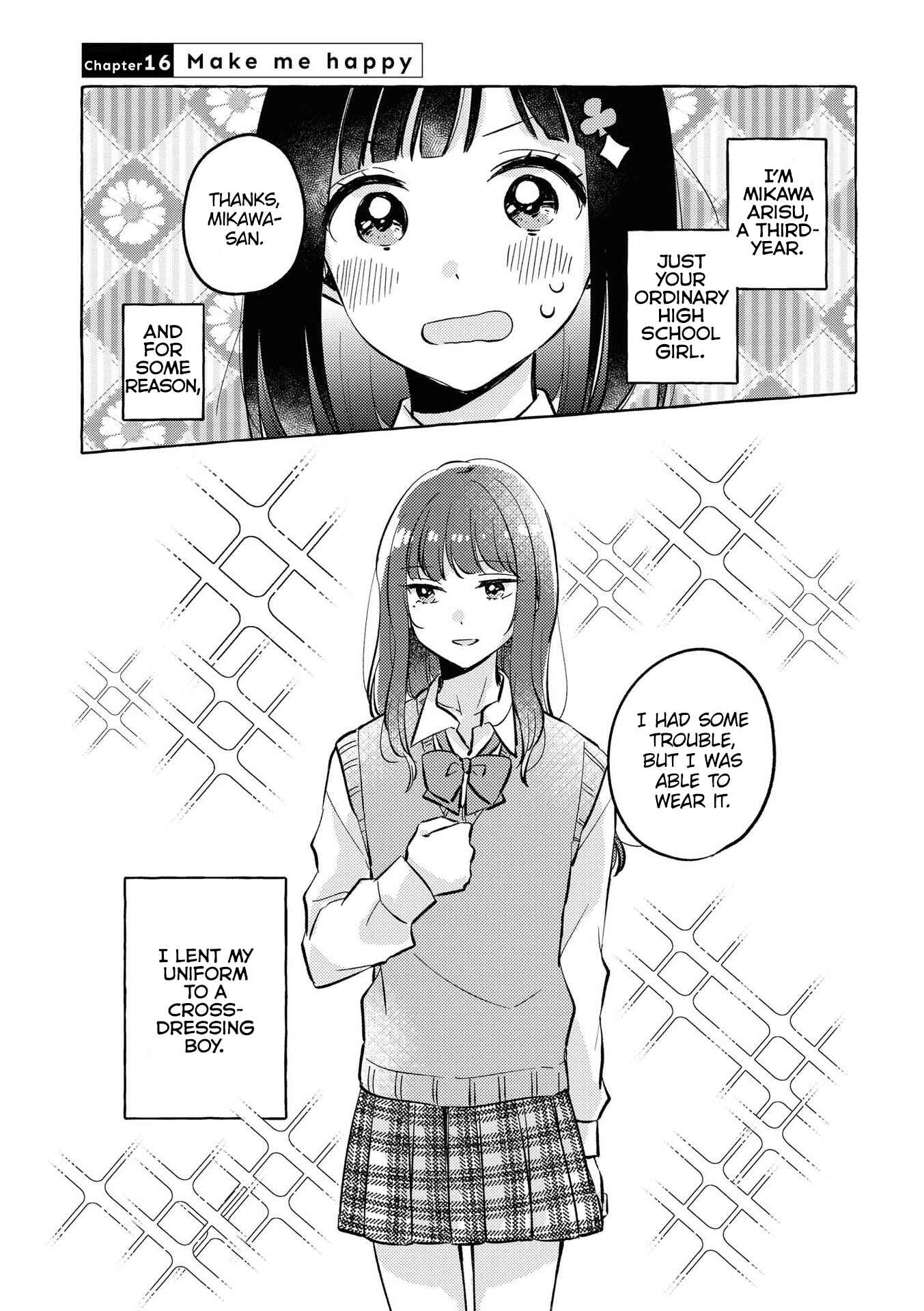 Page 2 Chapter 16 Natsuki-kun wa Kyou mo Kirei