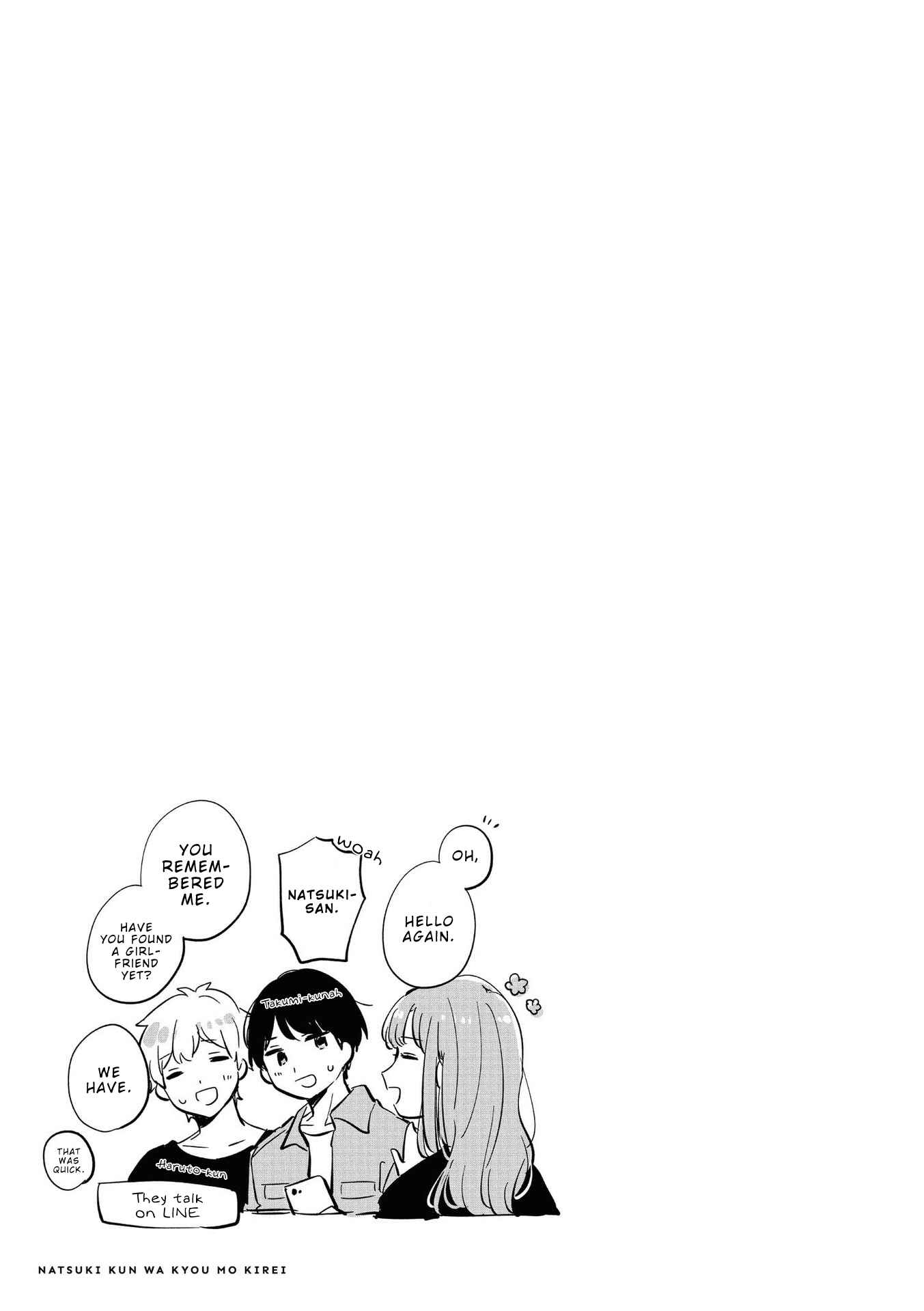Page 10 Chapter 3 Natsuki-kun wa Kyou mo Kirei