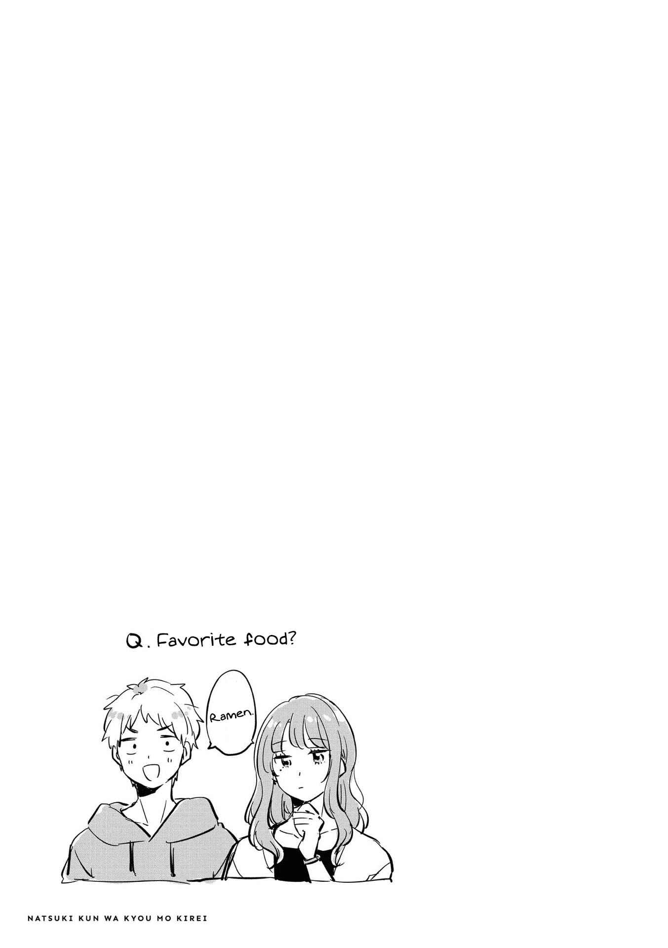 Page 4 Chapter 13 Natsuki-kun wa Kyou mo Kirei