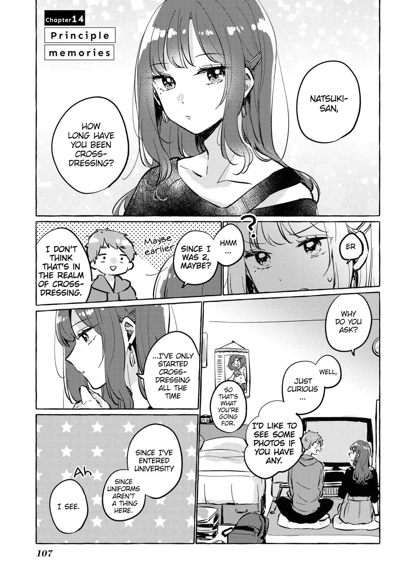 Page 2 Chapter 14 Natsuki-kun wa Kyou mo Kirei