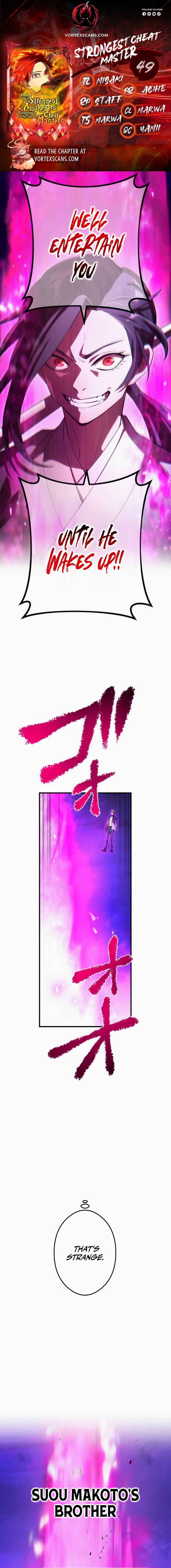 Page 1 Chapter 49 Ore Dake Saikyou Chouetsusha - Zen Sekai no Cheat Shishou ni Mitomerareta