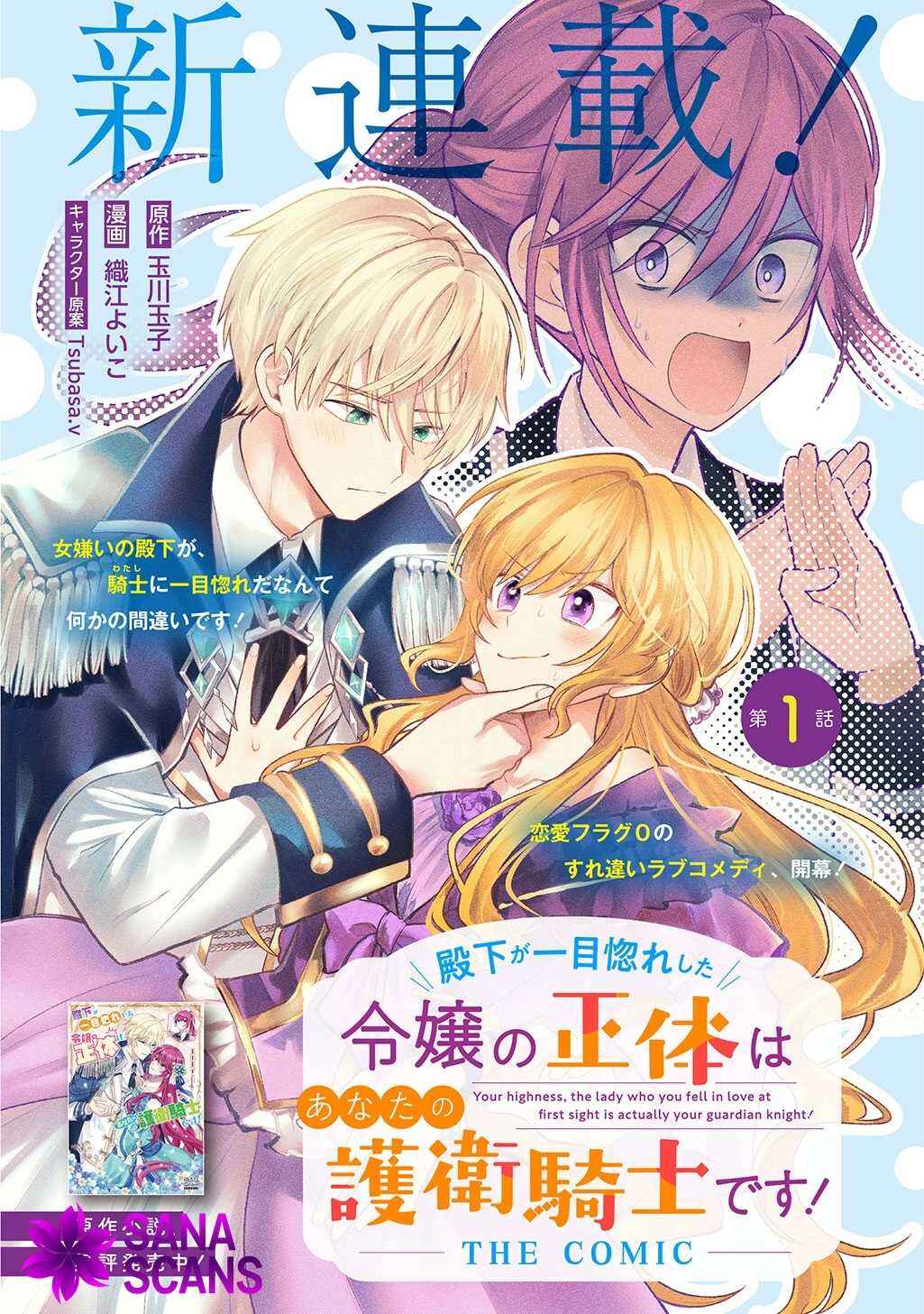 Page 4 Chapter 1 Denka ga Hitomibore Shita Reijou no Shoutai wa Anata no Goeikishi desu!