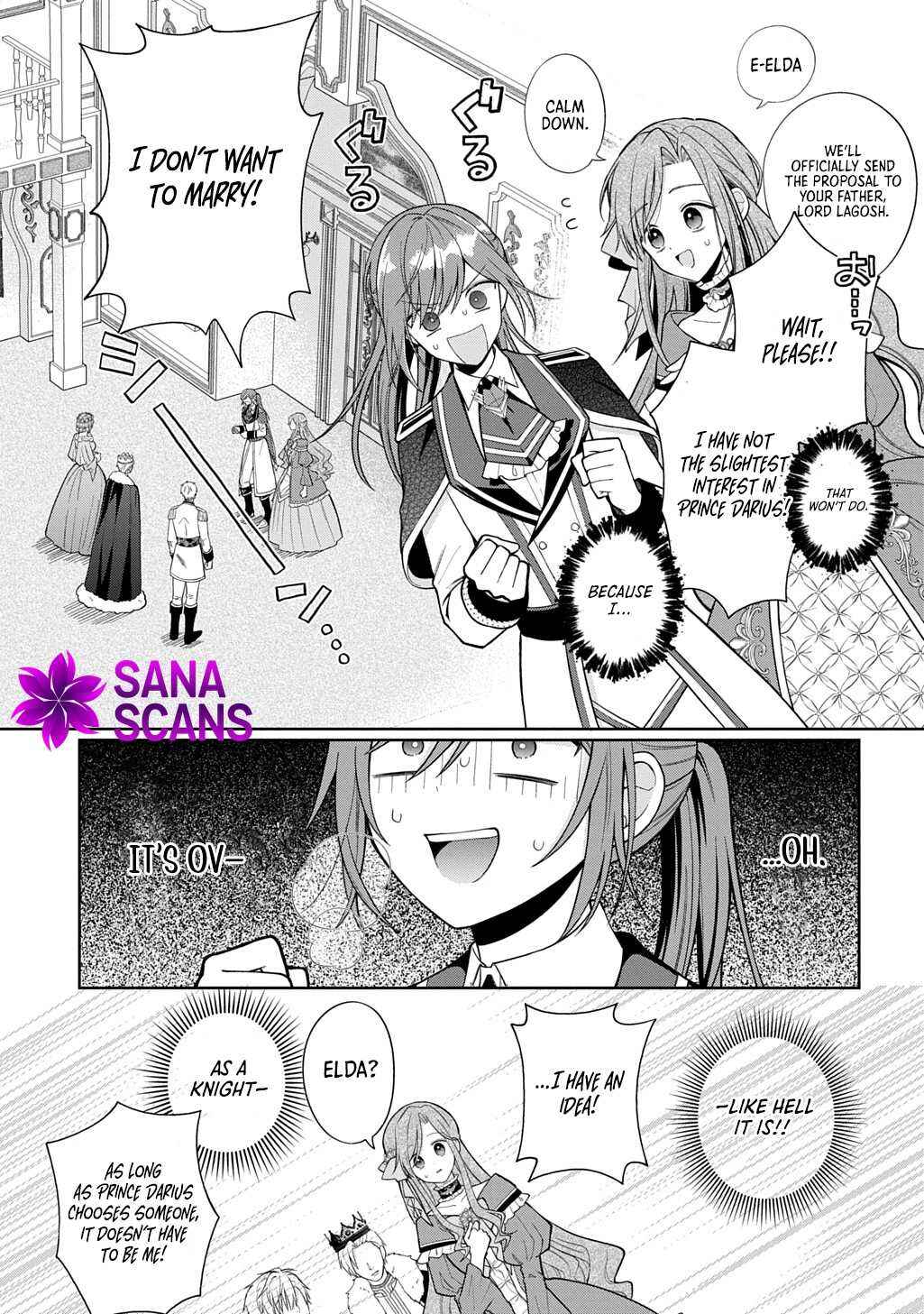 Page 46 Chapter 1 Denka ga Hitomibore Shita Reijou no Shoutai wa Anata no Goeikishi desu!