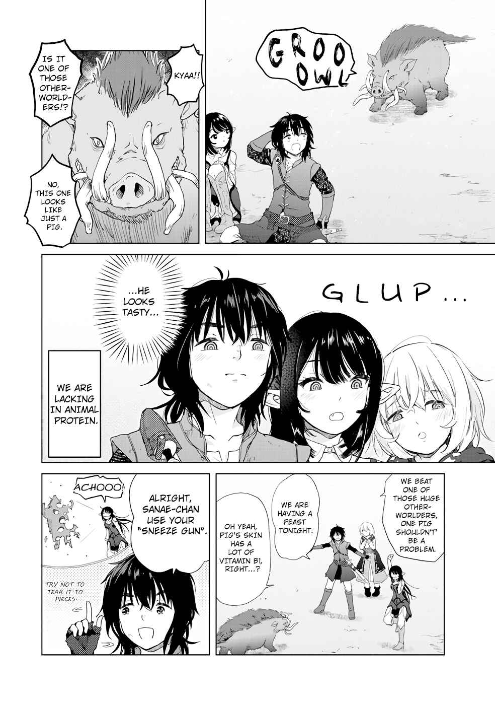 Page 8 Chapter 2 Ponkotsu ga Tensei Shitara Zongai Saikyou